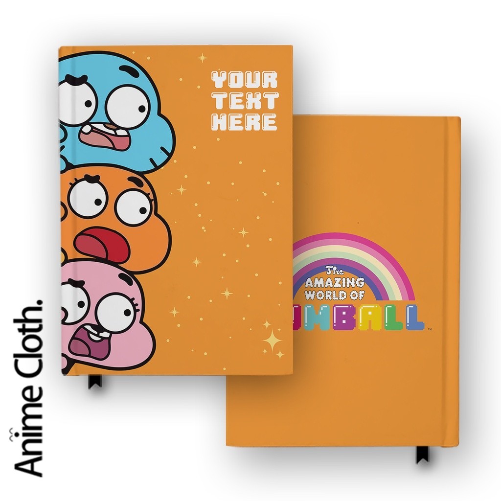 

Buku Catatan Notebook Gumball 1 Darwin Anais Hardcover Custom Planner Diary Jurnal Agenda A5 A6