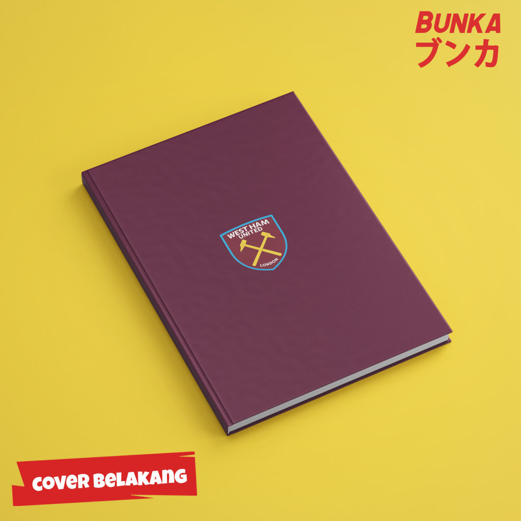 

Note Book Bola Club West Ham United Fans Football Hardcover A5 Buku Tulis Catatan Notes Agenda Planner Jurnal vintage buku catatan story book kado anniversary valentine cowok cewek murah