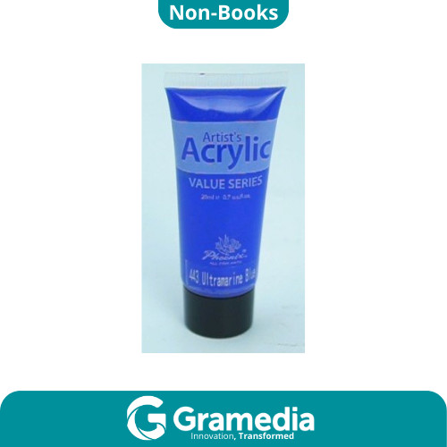 

[Gramedia Cijantung] Phoenix Cat.Acry 20Ml 443 Ultramarine Blue