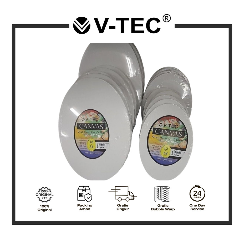 

V-Tec Kanvas Oval Canvas OVC 1218 1520 1824 2030
