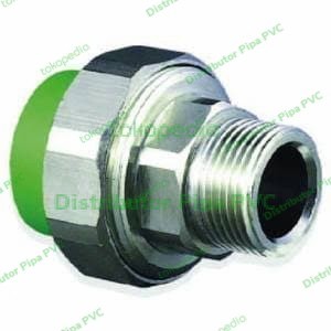 NB91 Male Union PPR 1-1/2 inch WaterMur Drat Luar 50mm Fitting PPR Pipa PPR