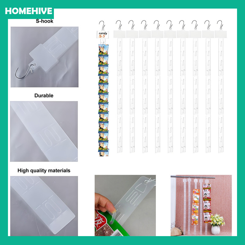 Clip Strip Display Makanan/Snack Hanging Strip/Clip Strip Klip Display