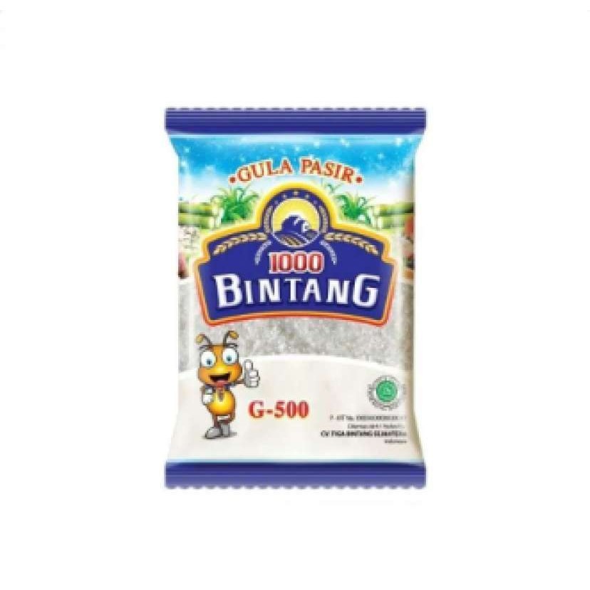 

Gula pasir 1000 bintang [500g]