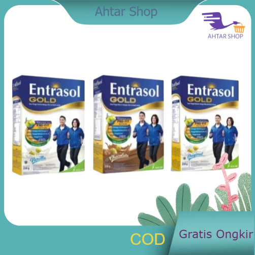 

Susu Entrasol Gold Vanila Dan Coklat 350gr Untuk Menjaga Kesehatan Tulang Dan Daya Tahan Tubuh Untuk Lansia Promo