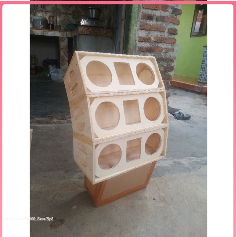 box speaker 6 inch dobel plus tuwiter audax ax65