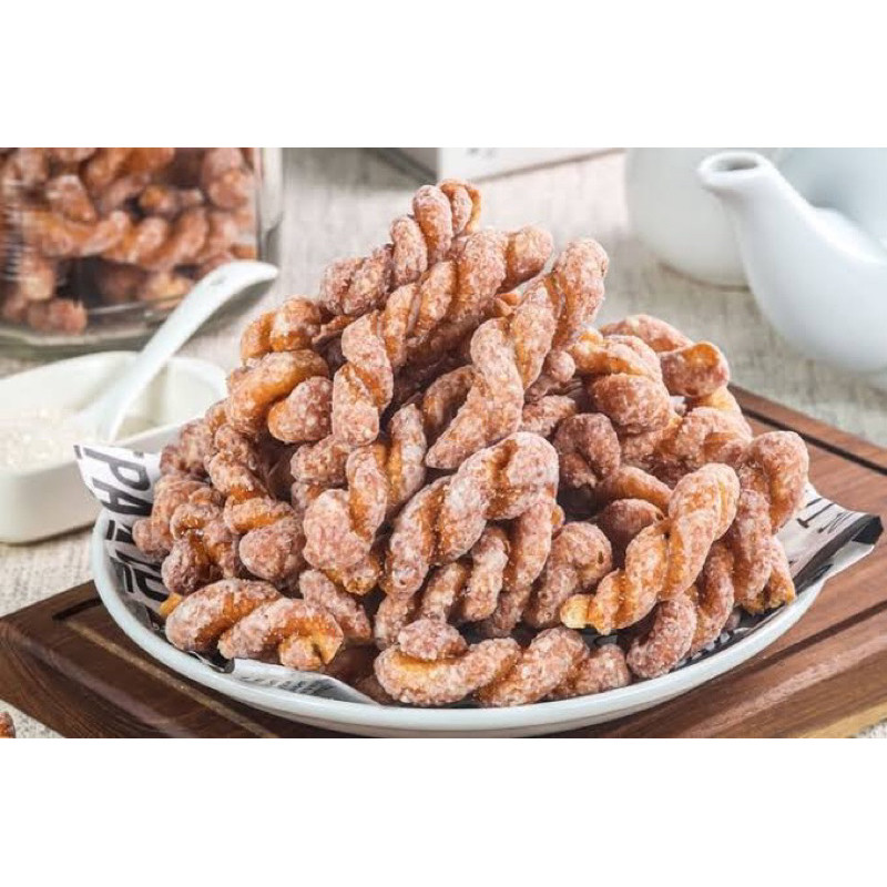 

(500GR)UNTIR UNTIR-UNTIR / KUE TAMBANG GULA (500g)