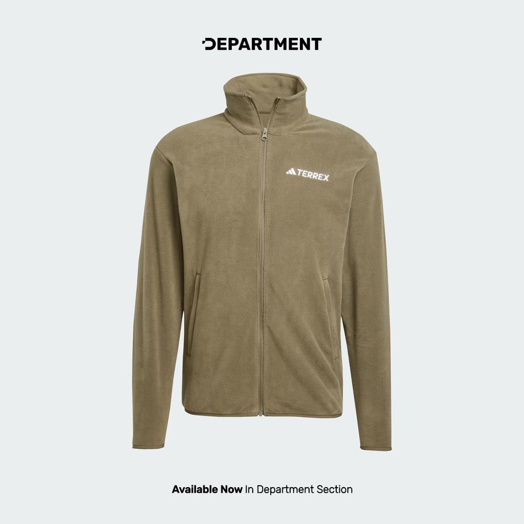 ADIDAS Jaket Pria TERREX MULTI ESSENTIAL FULL ZIP JP0796 ORI