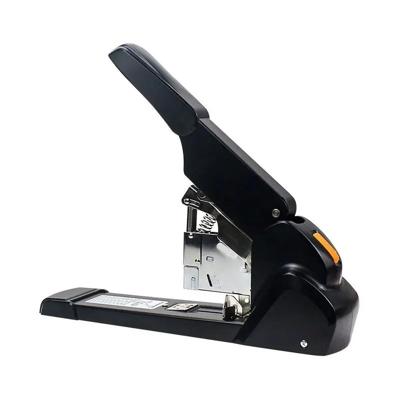 

*Heavy-duty stapler can bind coated paper, large thickened stapler for graphic shops saves effort