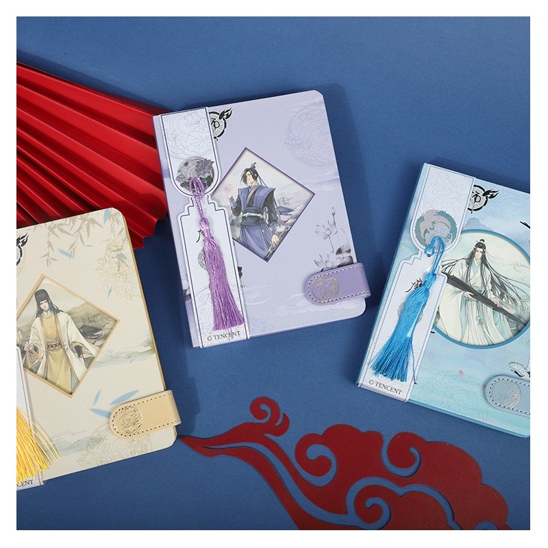 

New Anime The Untamed Mo Dao Zu Shi Notebook Planner Wei Wei Wuxian, Lan Wangji Figure Magnetic Buckle Notebooks
