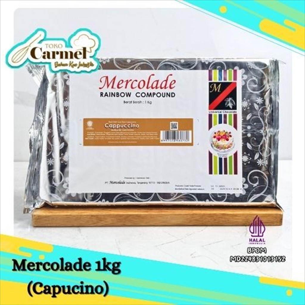 

RB Mercolade Rainbow 1kg / Coklat Compound warna warni / Coklat batang