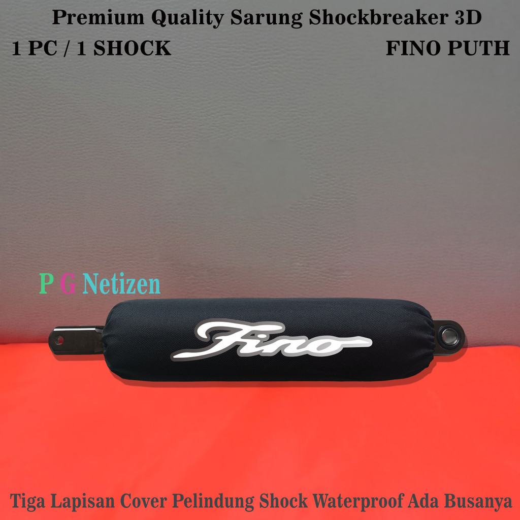 SARUNG SHOCK BREAKER MOTOR FINO COVER SOKBREKER SARUNG PELINDUNG SHOCKBREAKER BELAKANG YAMAHA FINO W