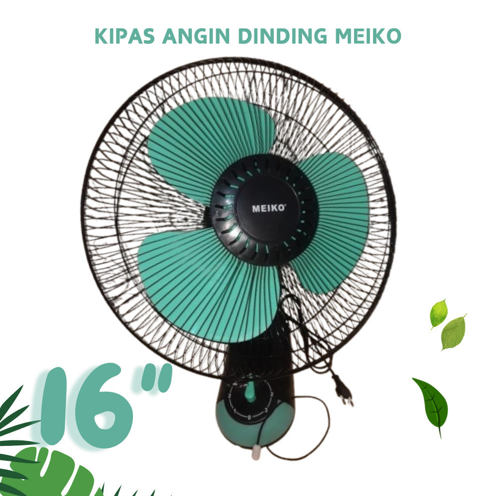 MK-1212 Kipas Angin 16" / Kipas Angin Tembok MEIKO
