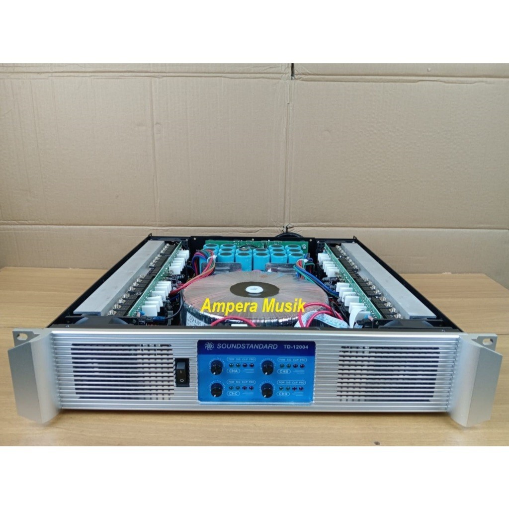 POWER AMPLIFIER SOUND STANDAR TD 12004 / TD-12004 / TD12004 / TD CLASS