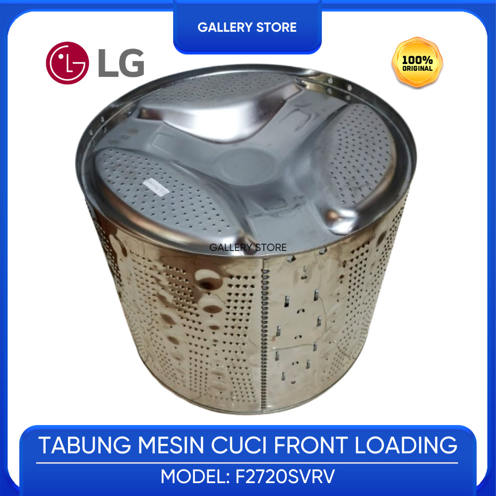 Drum Tabung Stainless Mesin Cuci LG 1 Tabung 20Kg Front Loading F2720SVRV