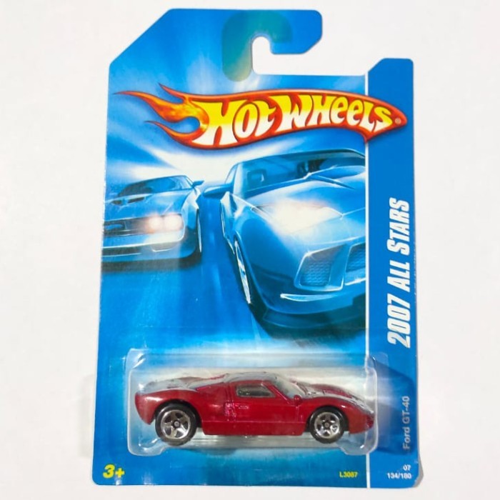 SR99 HW Hot Wheels Ford GT 40 GT40 merah 2007