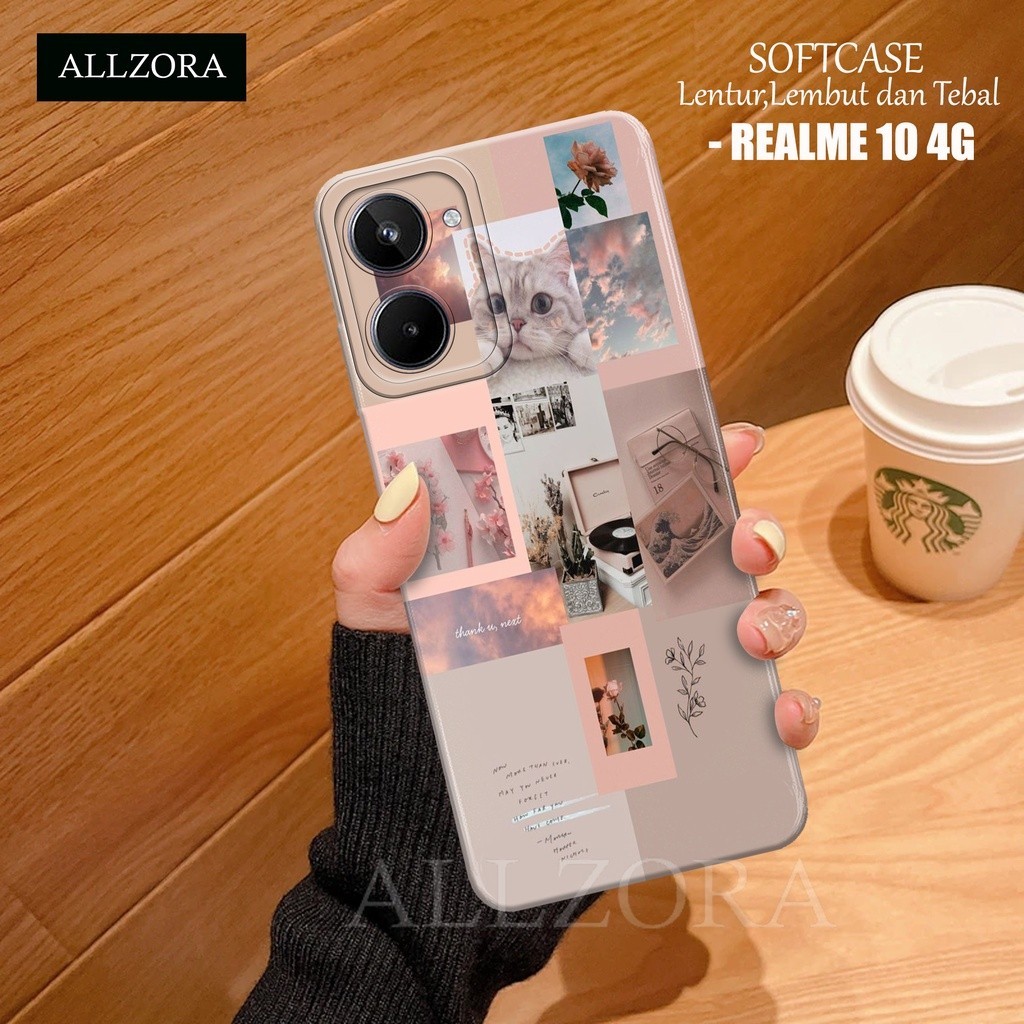 Case Realme 10 4G 2022 Terbaru - Fashion Case AESTHETIC- Casing Hp Realme 10 4G 2022 Terbaru - Kesin