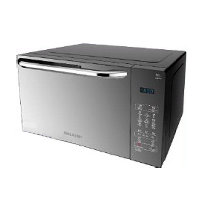 SHARP Microwave Oven Grill 25 Liter R-735MT - Abu-abu