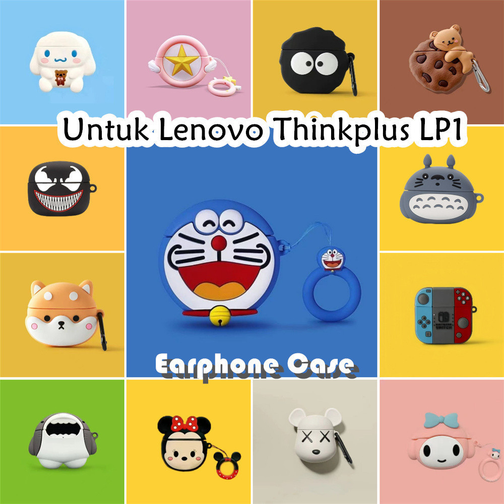 【distinctive】Untuk Lenovo Thinkplus LP1 Case Lucu Kartun Cakar kucing Silicone Earphone Case NO.2