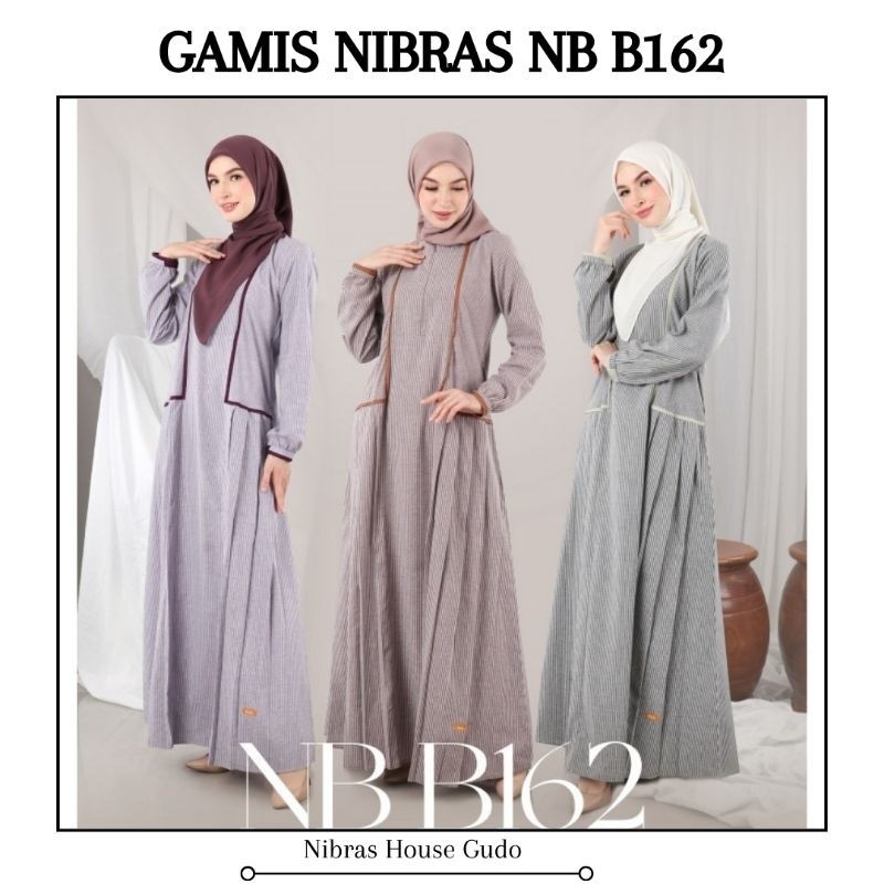 BIG SALE GAMIS TERBARU NIBRAS NB B162 2024 LIMITED EDITION // BEST SELLER