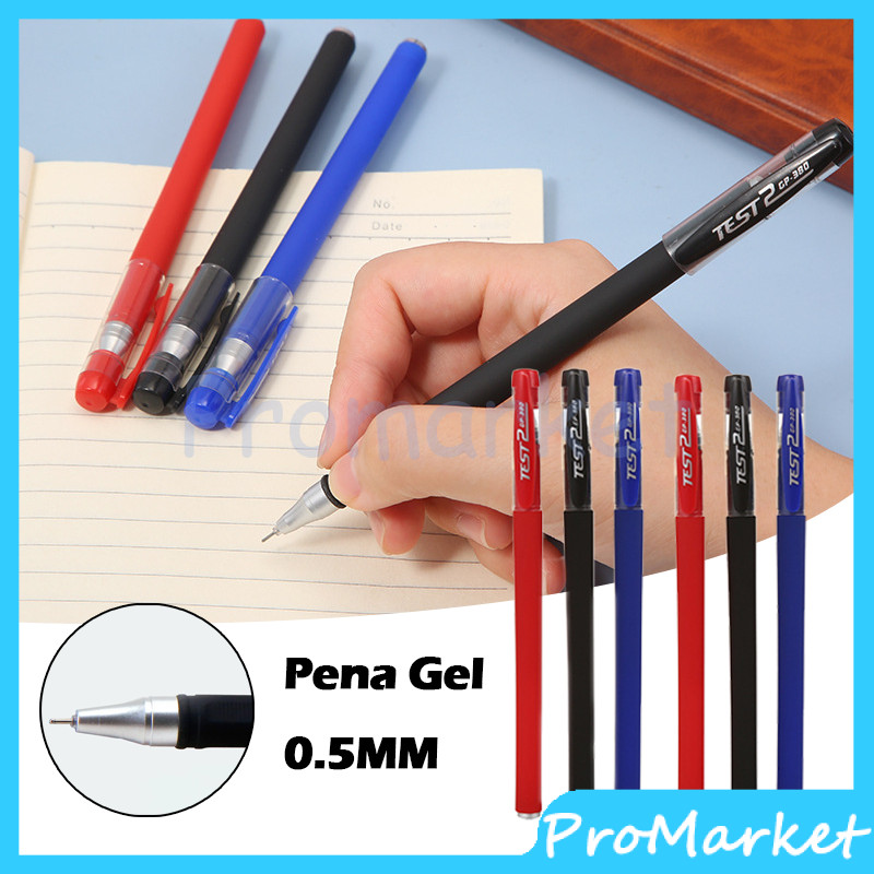 

Pulpen Gel 0.5MM Model Pena Warna Warni Ujung Lancip Alat Tulis Sekolah Kantor Bolpoint Tinta Gel Cair / Pulpen Sekolah Kantor