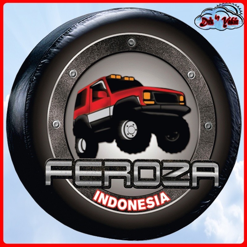 Coverroda/Penutup Roda Cadangan daihatsu feroza 02 aksesoris mobil feroza eksterior mobil feroza