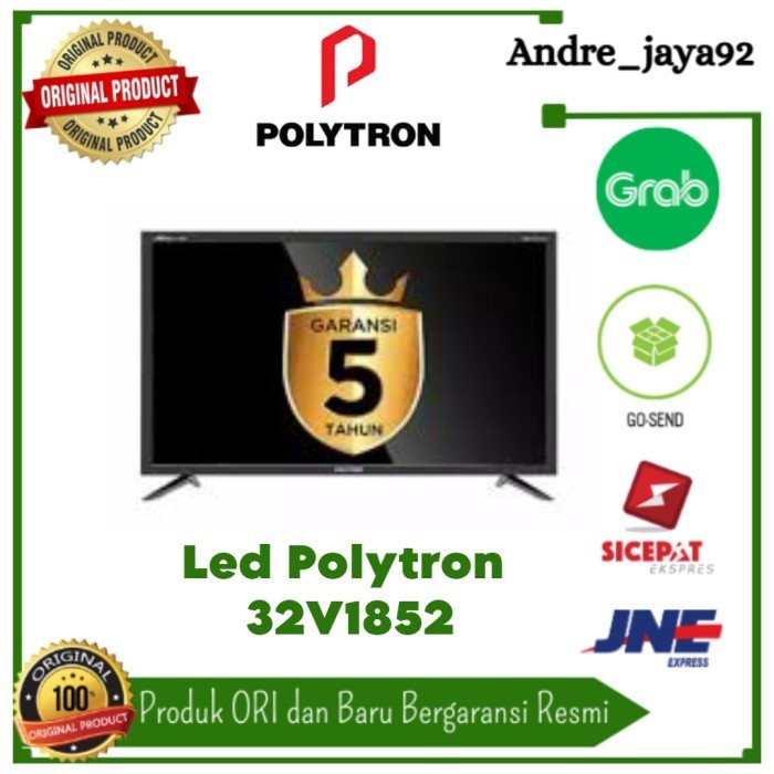 Tv Led Polytron 32 inch digital PLD32V1852