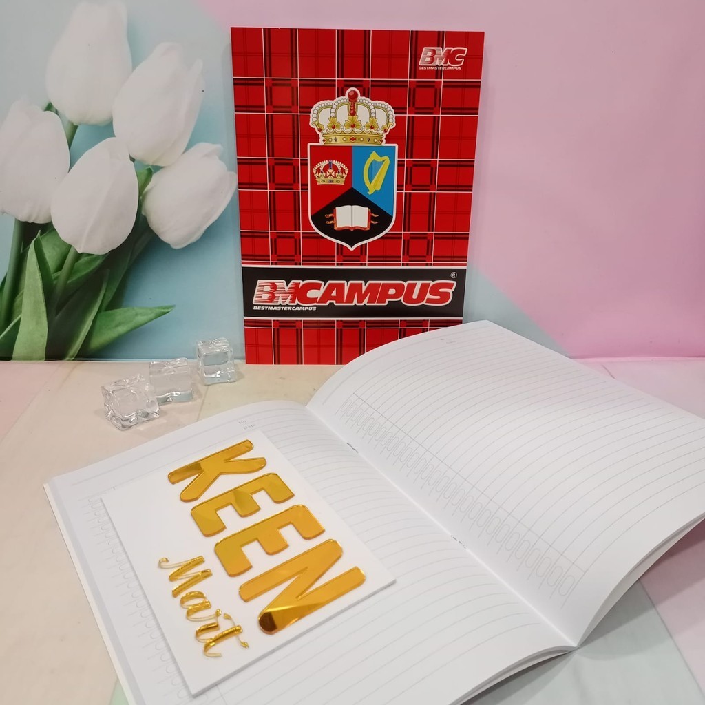 

MilL (10Pc) Buku Tulis Kampus Merek BMC Isi 36 Lembar PANJANG BESAR