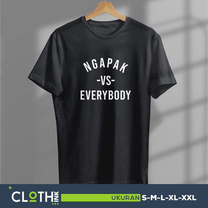 Kaos Ngapak vs everybody kaos jawa ngapak
