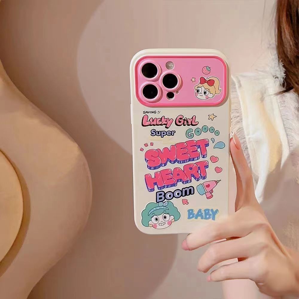 Graffiti water gun girl suitable for VIVO Y17s Y16 Y15S Y15A Y11 2019 Y15 Y17 Y02 Y21 Y22 Y30 Y95 Y9