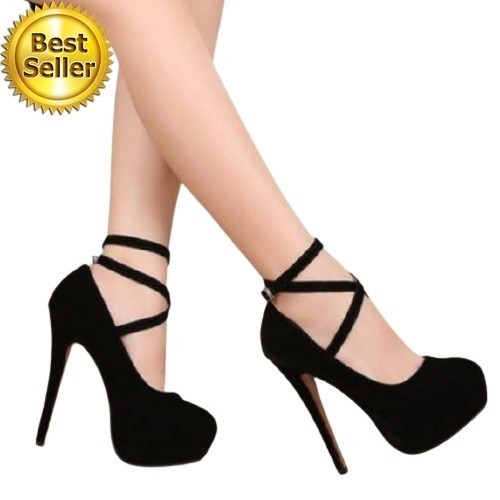 Benzafagallery-Chealsea High Heels Wanita / Heels 12 cm / Heels Kantor / Heels Wisuda / Heels Kerja 