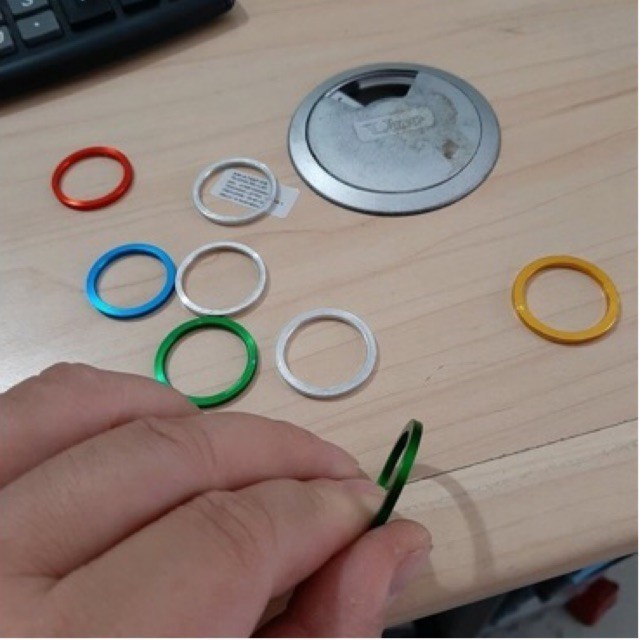 Variasi joran custom nut ring untuk gagang joran pancing