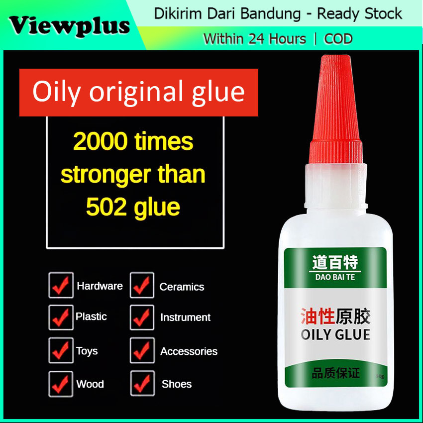 

50gr Lem Berbahan Dasar Minyak, Lem Transparan Yang Kuat Untuk Merekat Pada Sepatu, Keramik Dan Logam, Serbaguna Universal - Lem Super Glue Serbaguna Cairan Super Perekat Kuat Lem Korea G Lem Sepatu Lem Setan