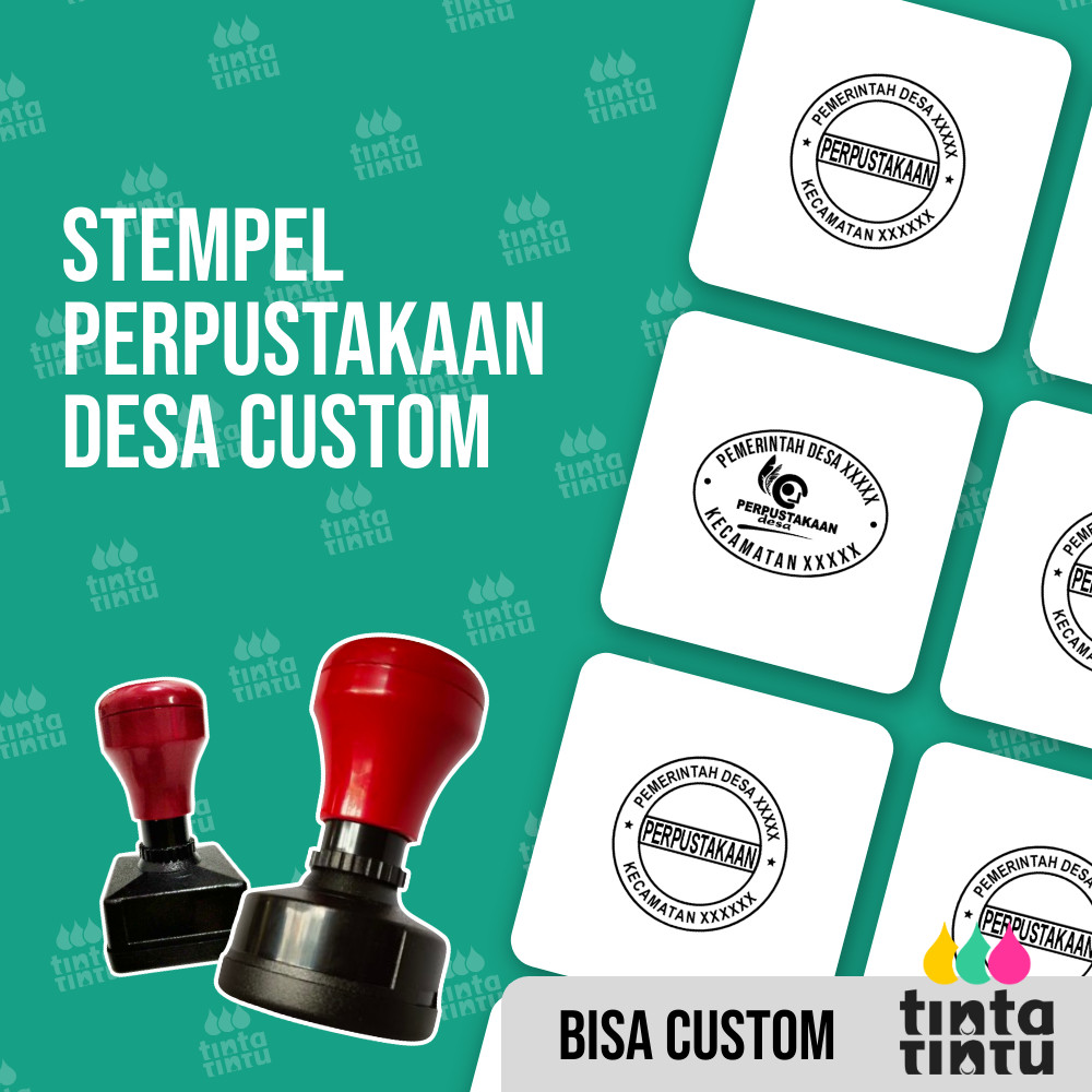 

Stempel Perpustakaan Desa Custom