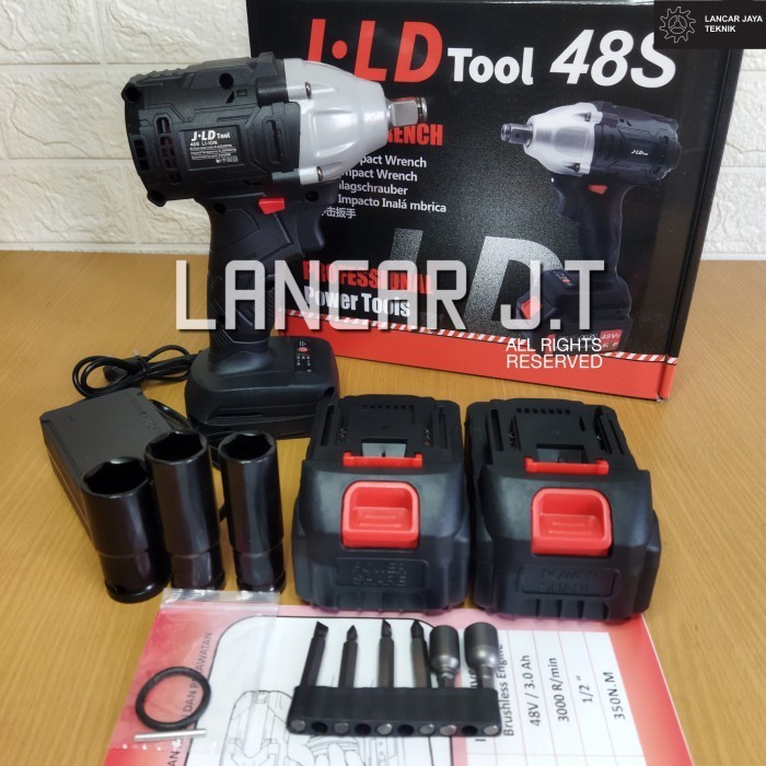 BOR CORDLESS JLD - JLD CORDLESS WRENCH 48S 1 BATERAI