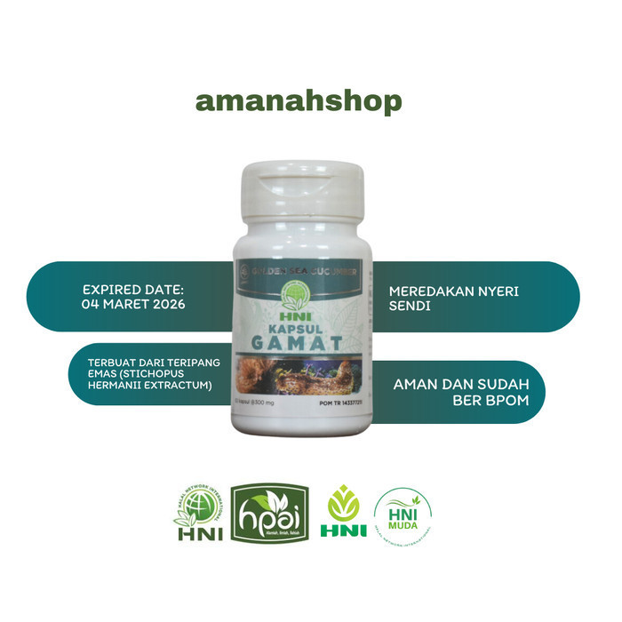 GAMAT KAPSUL HNI HPAI