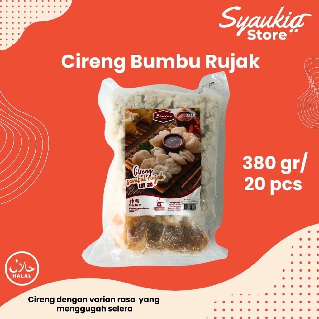 

Beneran Cireng Bumbu Rujak isi 20 Pcs Syaukia Store