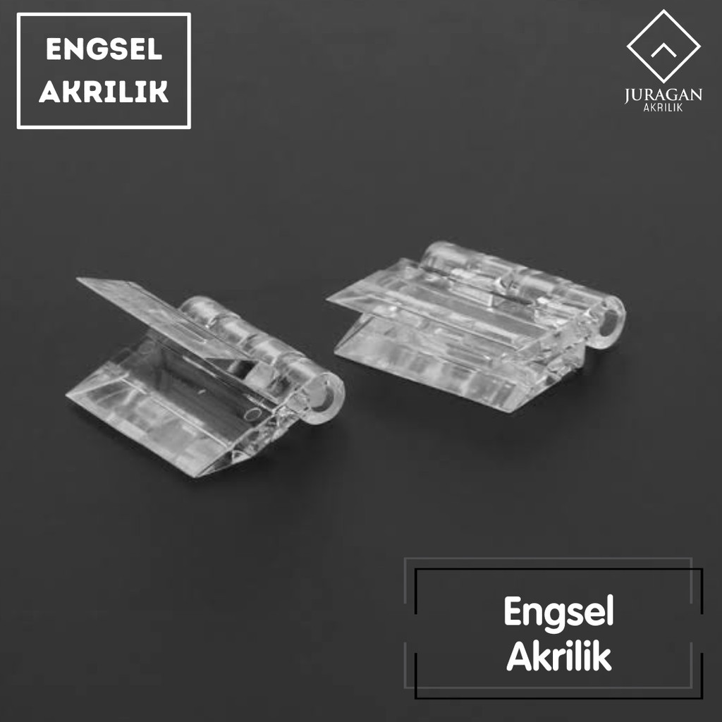 Engsel Akrilik Bening