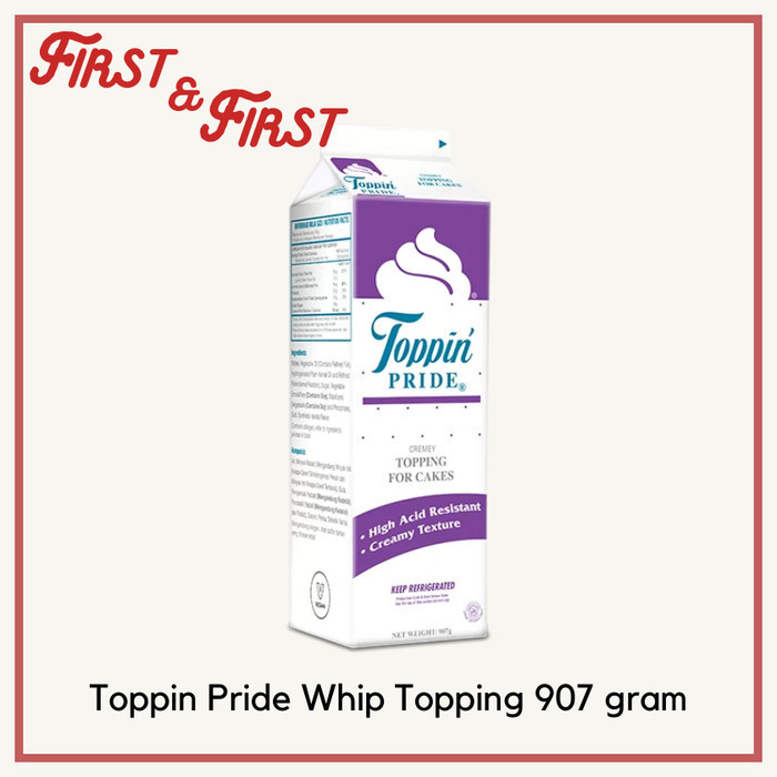 

New[Promo] Toppin Pride Whip Topping 907 gram
