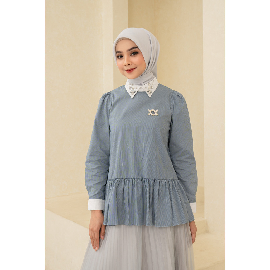 Klamby - Verena Blouse Navy
