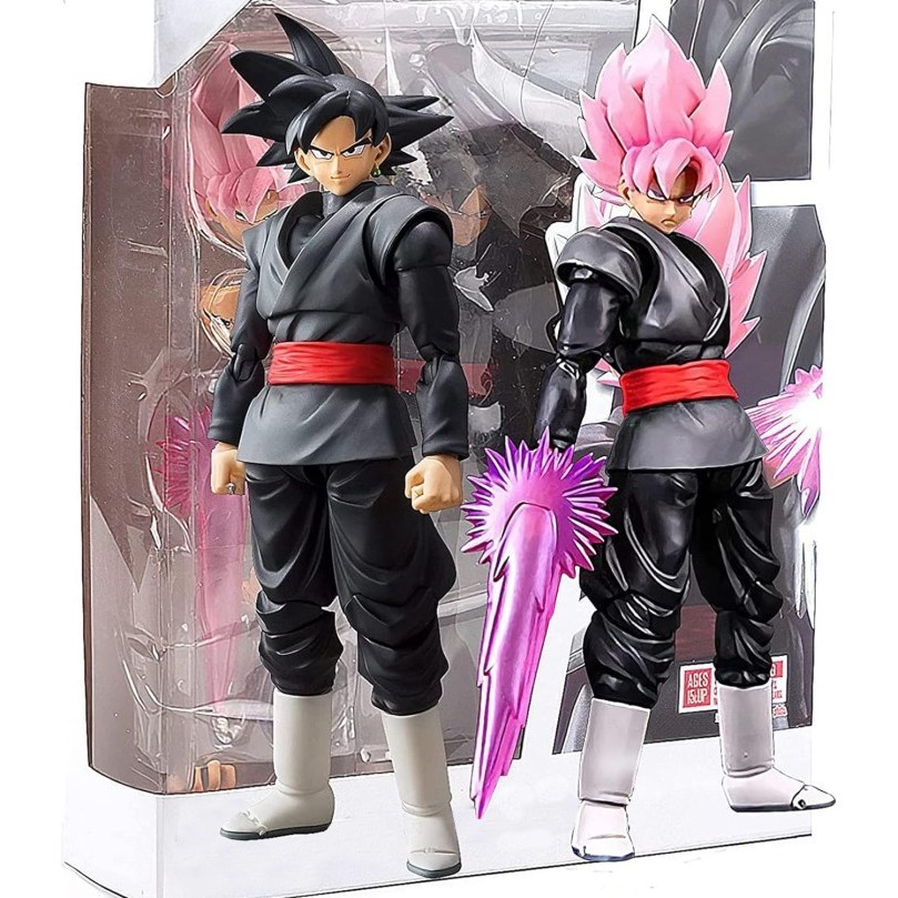 SHF Dragon Ball Z Super Black Rose Goku Zamasu new kws + Bonus