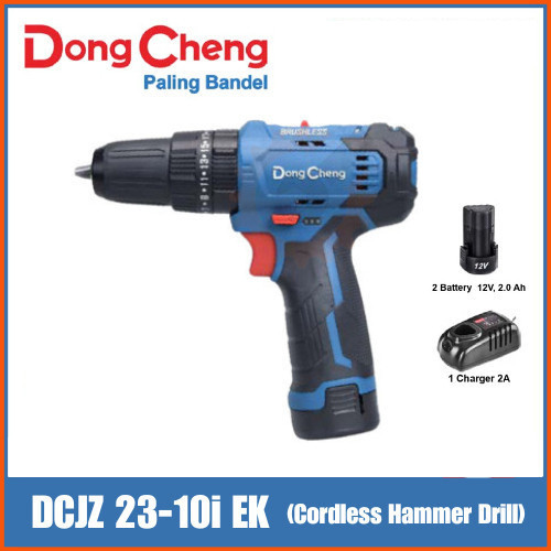 Dong Cheng DCJZ23-10iEK Mesin Bor / DCJZ 23-10 i EK Cordless Impact Drill