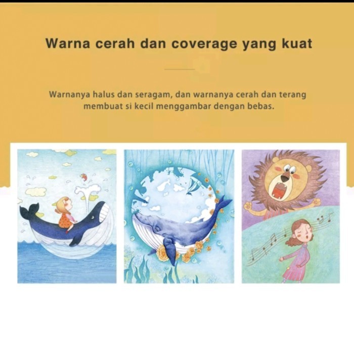 

✨LARIS✨ -Deli Pensil Warna Youku Warna Cerah Bentuk Heksagonal 36 Warna 7015