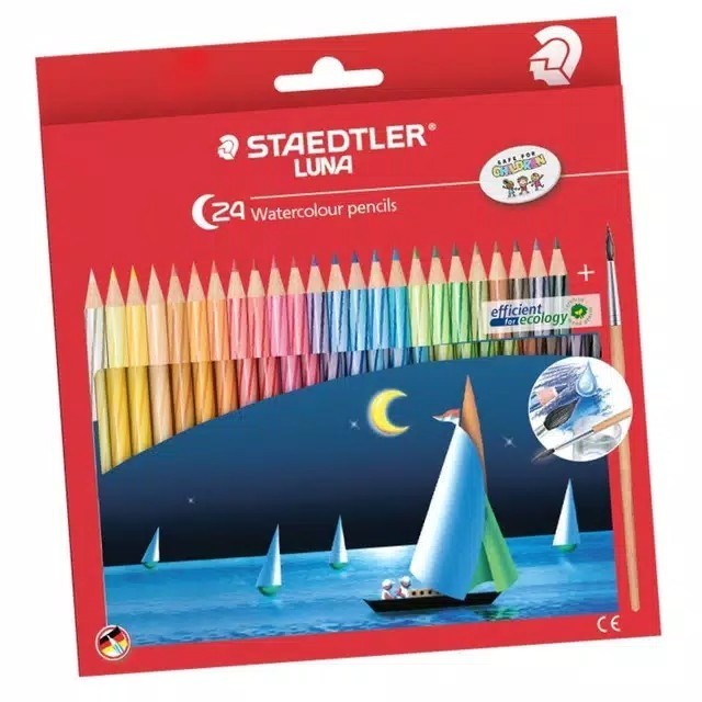 

✨LARIS✨ -Pensil Warna Staedtler Luna 24 Colour Warna