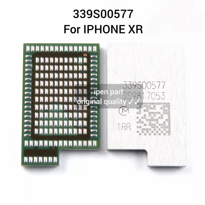 EC99 IC Wifi 339s00577 Iphone XR Original New Tested