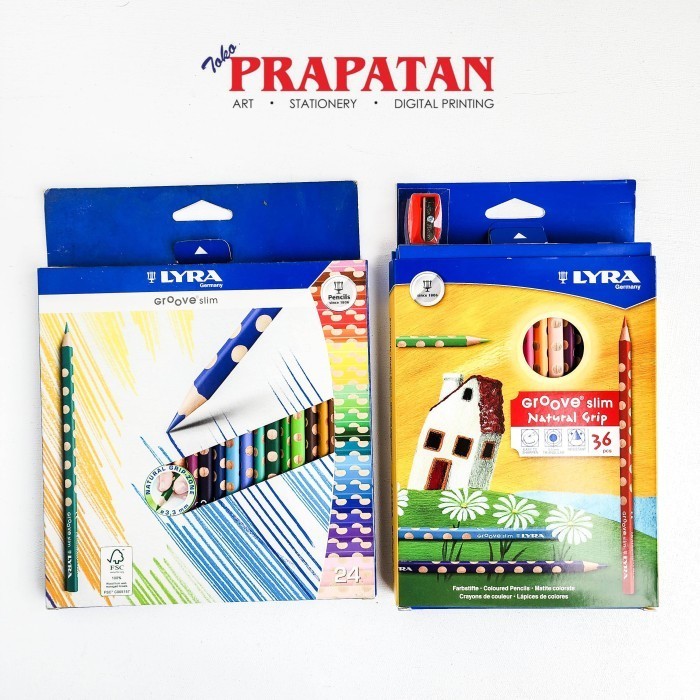 

DS99 Pensil Warna Lyra Groove Slim Color Pencil - 36c