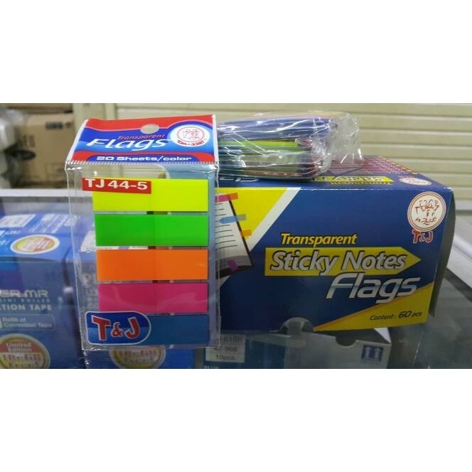 

STICKY NOTES / POST IT TRANSPARAN WARNA WARNI