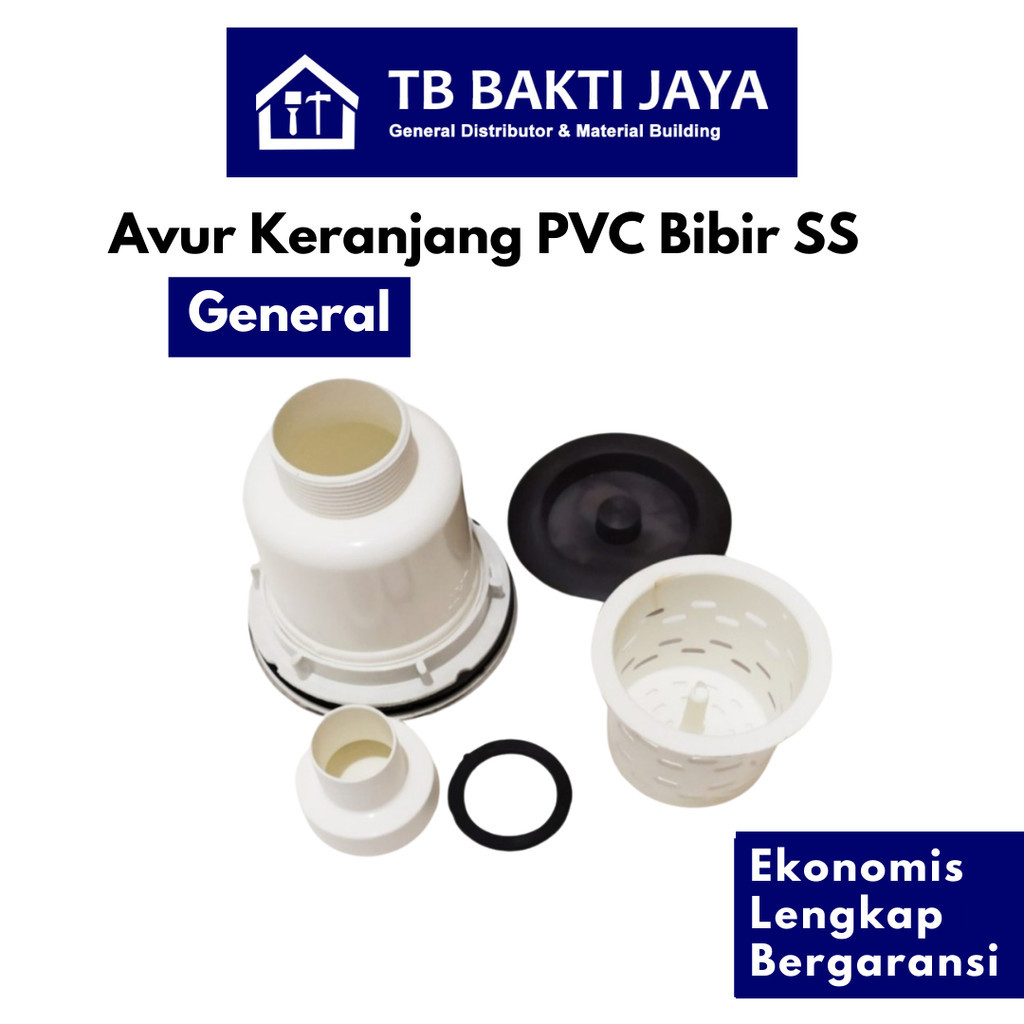 Avur Keranjang Wastafel PVC / Avur Wastafel PVC