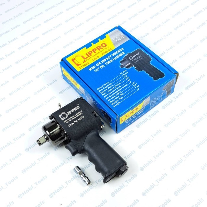 LIPPRO AIR IMPACT WRENCH 1/2" TWIN HAMMER - MESIN BUKA BAUT