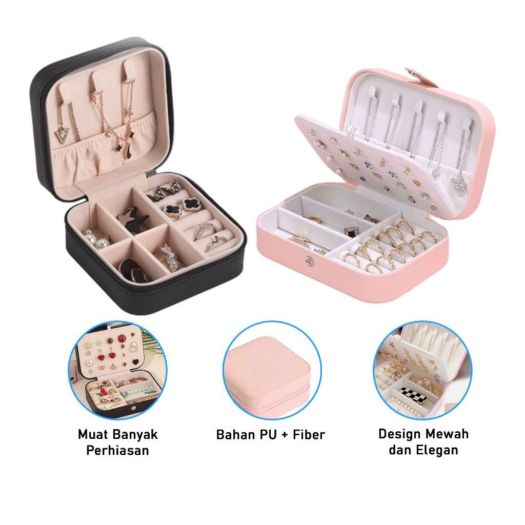Kotak Perhiasan Kotak Tempat Perhiasan Kotak Aksesori Baru Yang Nyaman Kotak Penyimpanan Aksesoris F