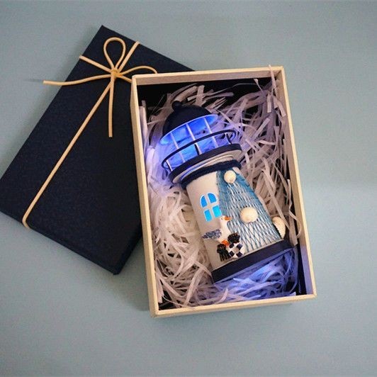 Hadiah untuk Anak Laki-laki dan Perempuan/Model Mercusuar Buatan Tangan Kreatif/Hadiah Ulang Tahun/T